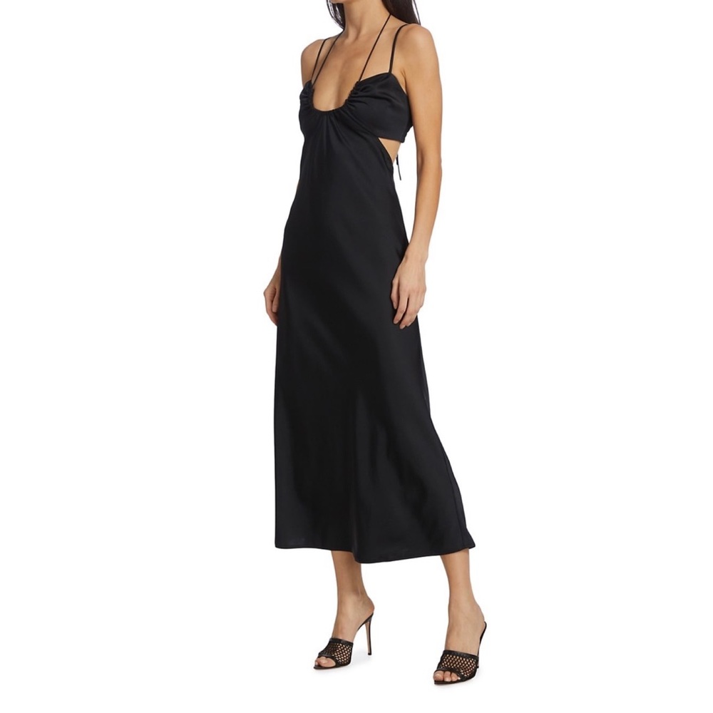 A.L.C. Sienna Strappy Satin Slip Dress NWT